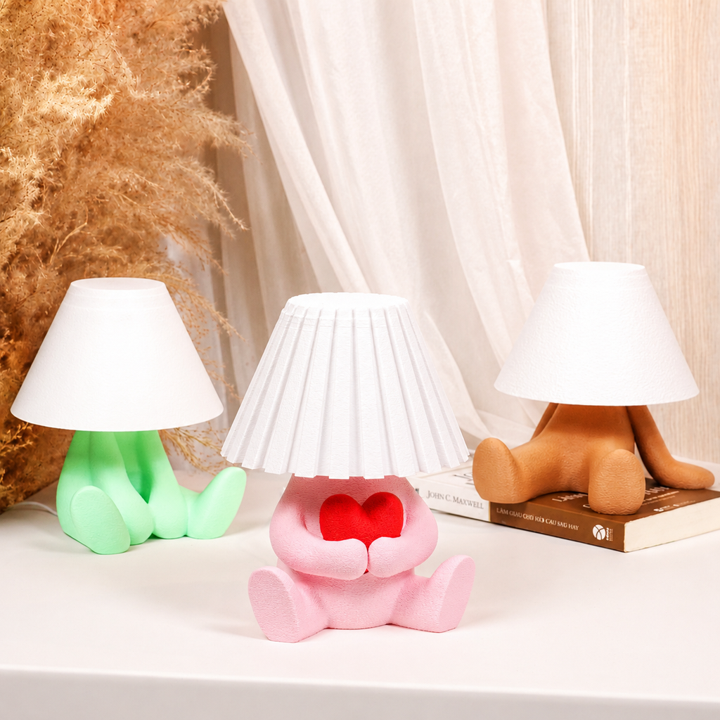 Loopy Lamp - Đèn bàn decor nghệ thuật nhân vật thư giãn