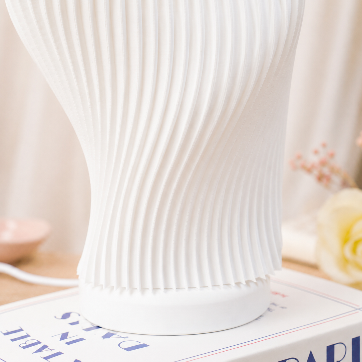 Velora Wave Lamp - Đèn Ngủ 3D Hình Sóng Nghệ Thuật, Đèn Trang Trí Phòng Ngủ Ánh Sáng Dịu Nhẹ