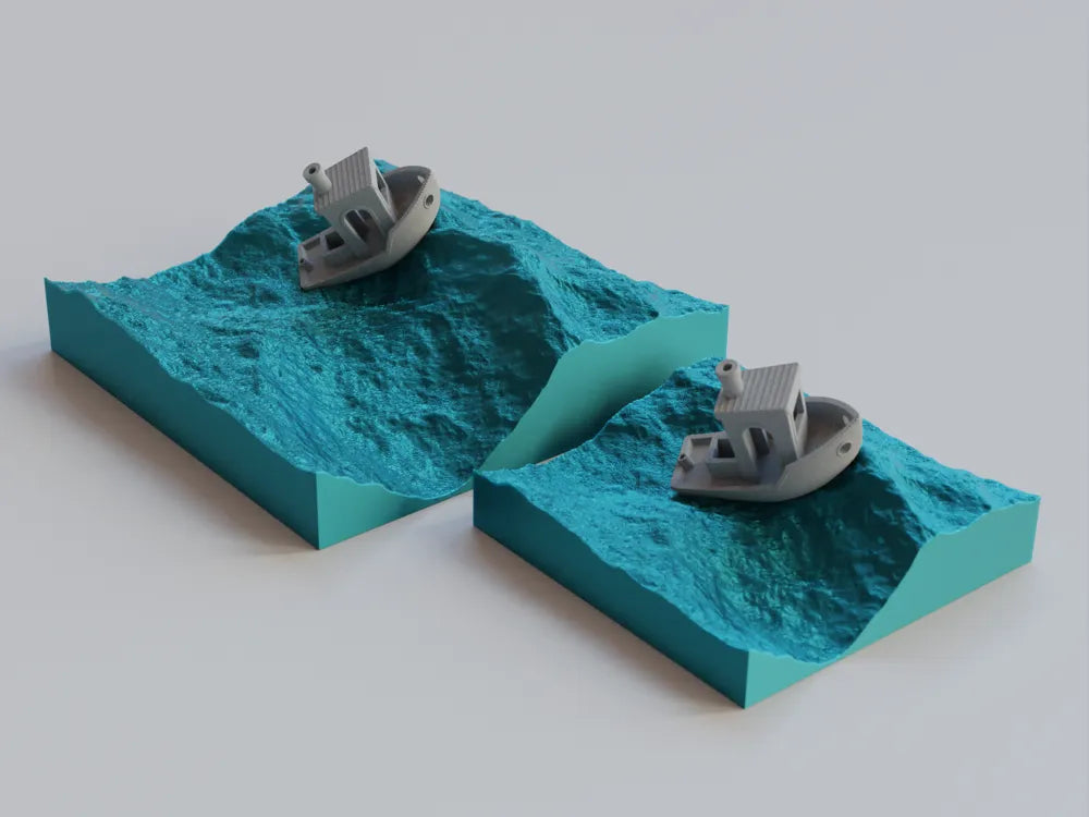 Giá Trưng Bày Benchy – Sóng Biển Bão Táp
