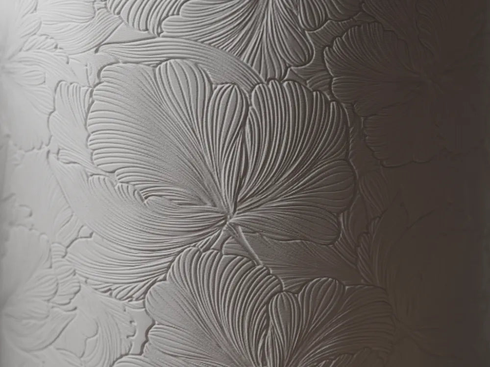 Chậu Cây Decor Mùa Xuân Họa Tiết Hoa