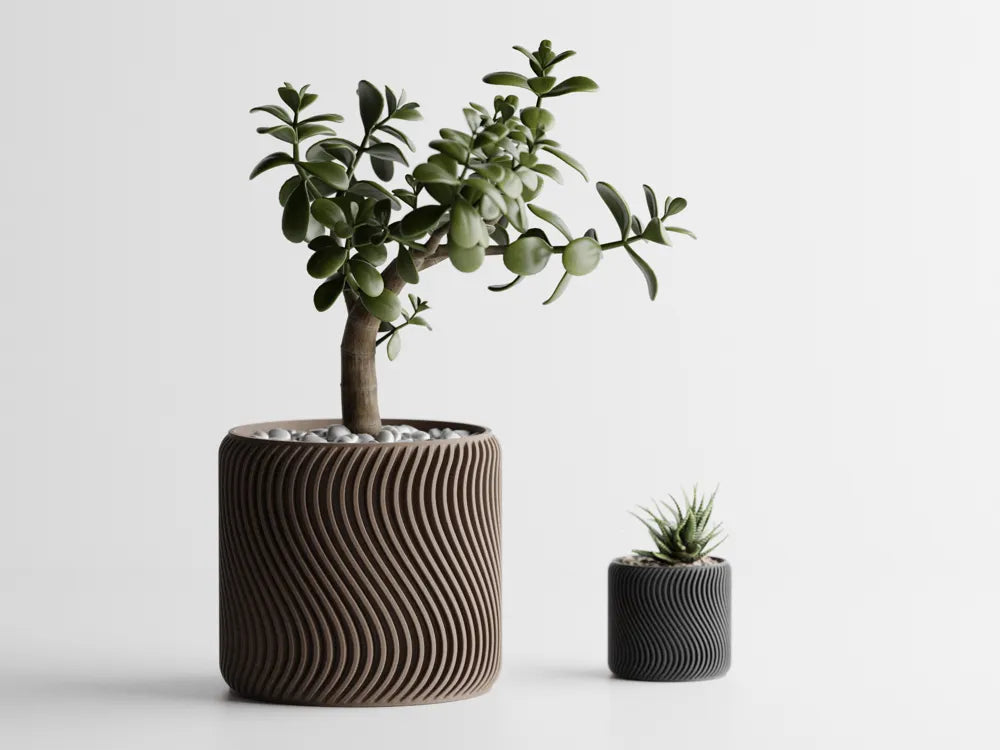 Chậu Cây Gợn Sóng – Planter 1
