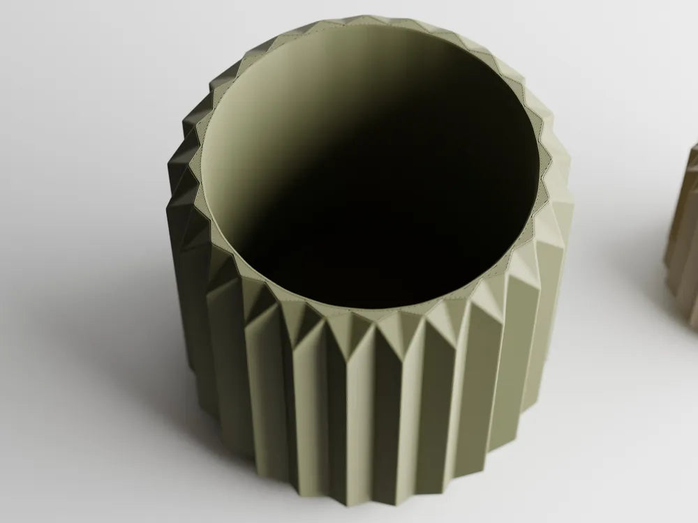 Chậu Cây Tam Giác Gân Lớn – Planter 1