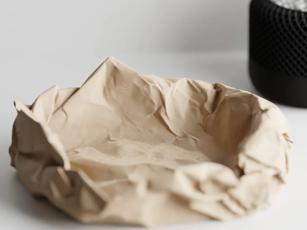 Bát Giấy Nhăn – Crumbled Paper Bowl