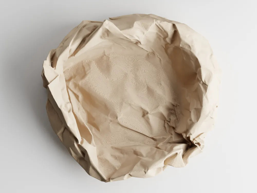 Bát Giấy Nhăn – Crumbled Paper Bowl
