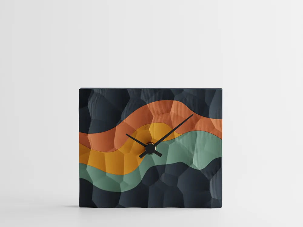 Đồng Hồ Voronoi Nghệ Thuật