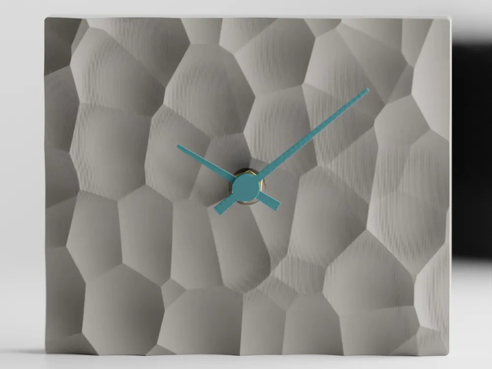 Đồng Hồ Voronoi Nghệ Thuật