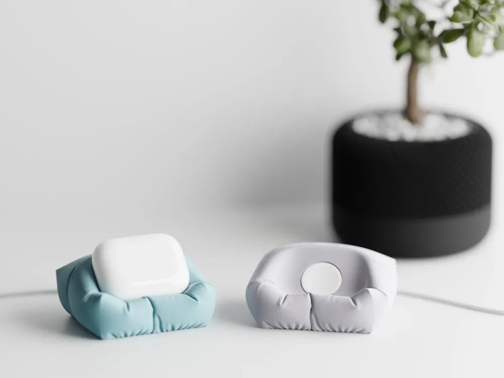 Đế Sạc AirPods Gối Mềm MagSafe