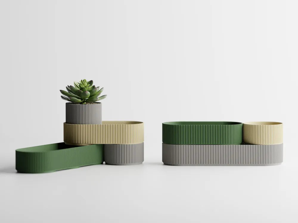Hộp Lưu Trữ Modular Xếp Chồng