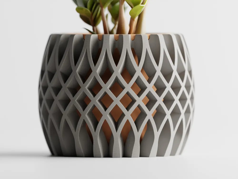 Chậu Cây Đan Lớp Nghệ Thuật