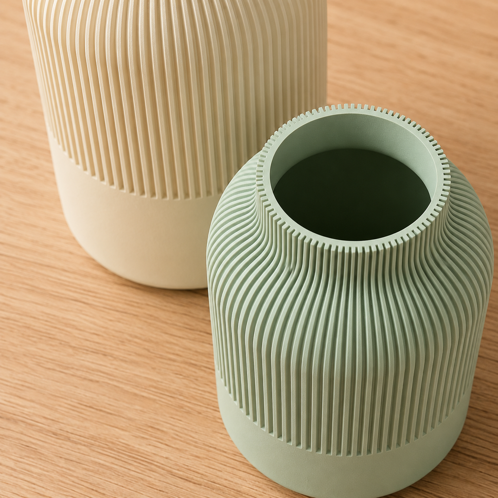 Bình Hoa Gân Japandi - Decor Tối Giản