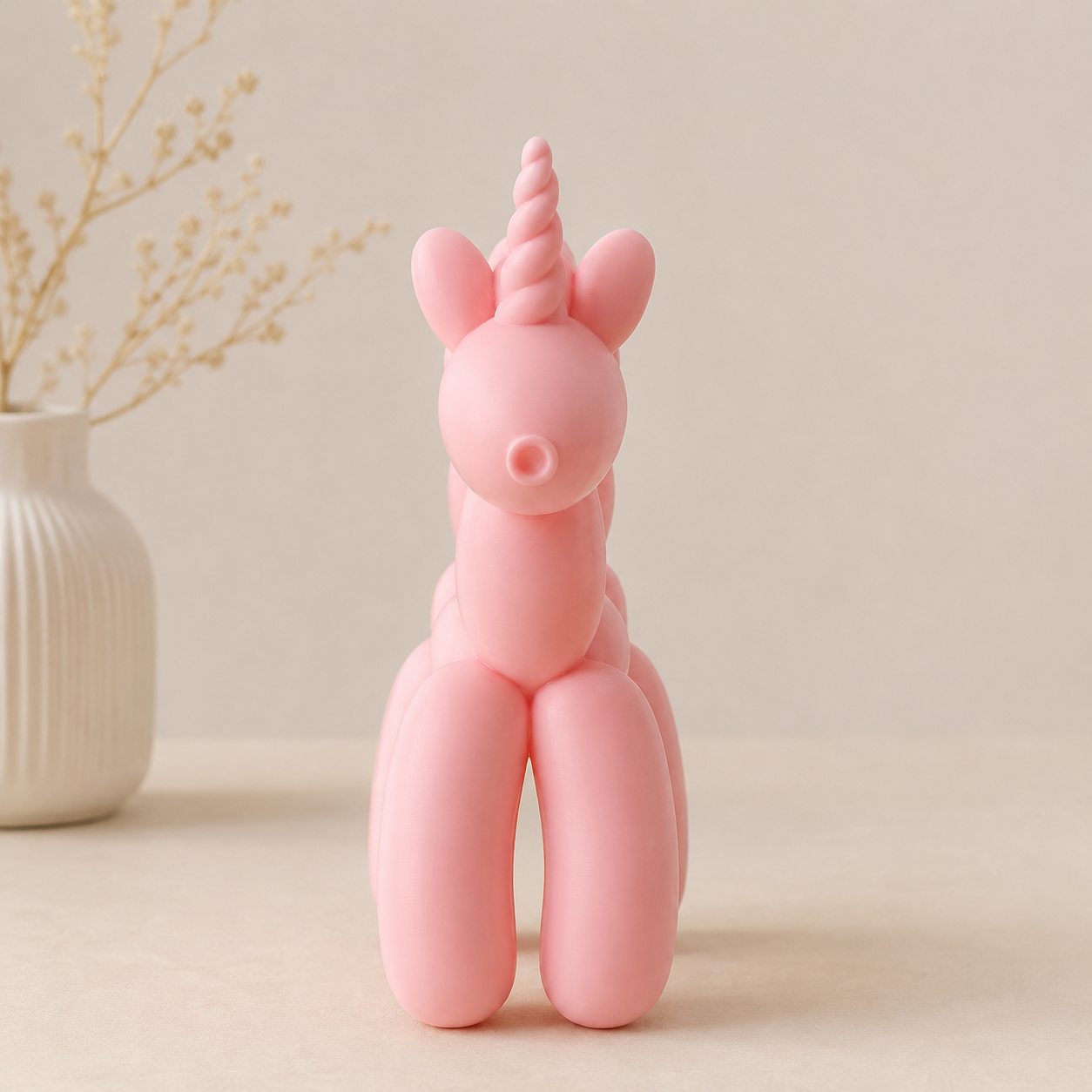 Tượng Kỳ Lân & Llama Bong Bóng ♡ - Decor Nhà Cửa