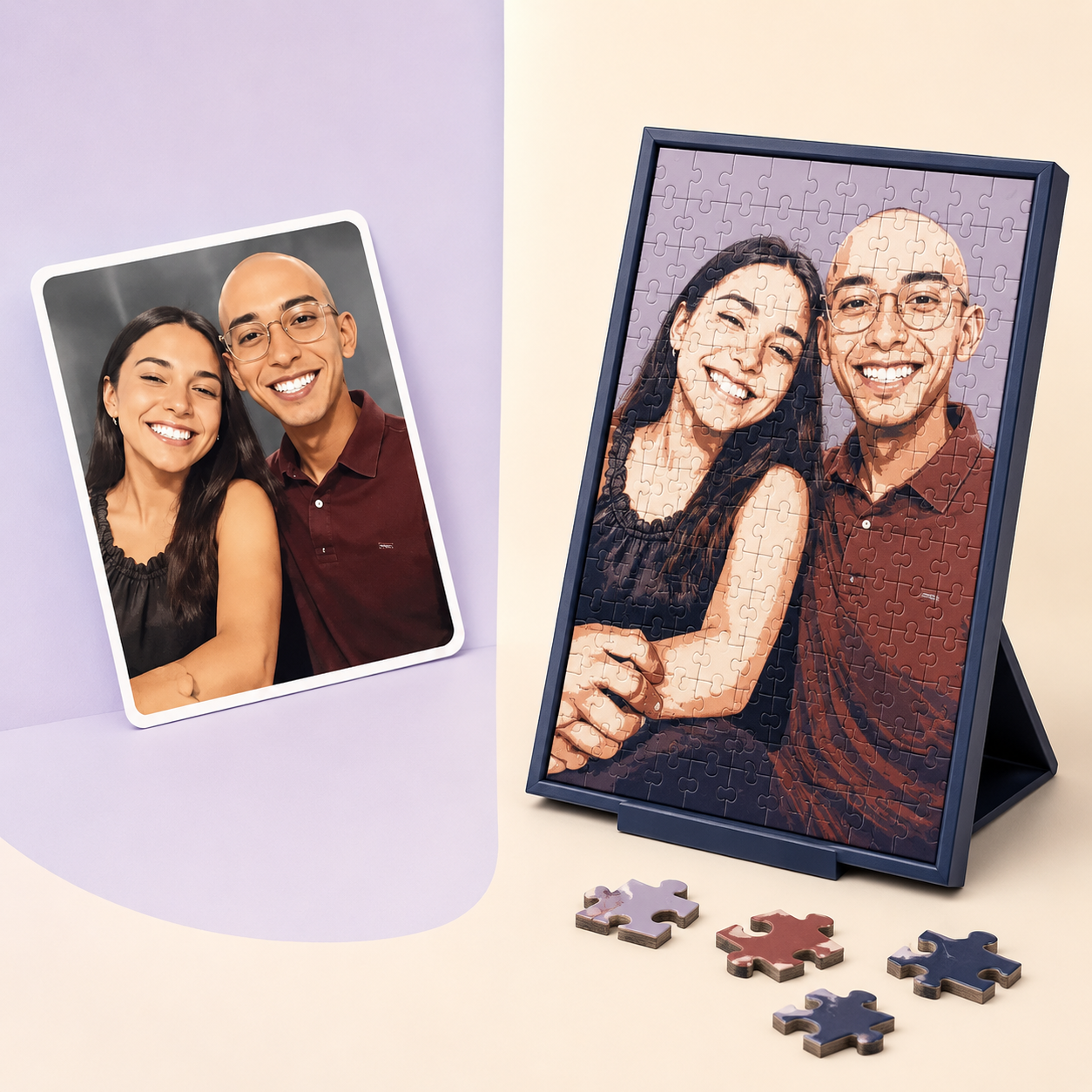 Bộ Puzzle 100 Mảnh Cá Nhân Hoá ♡