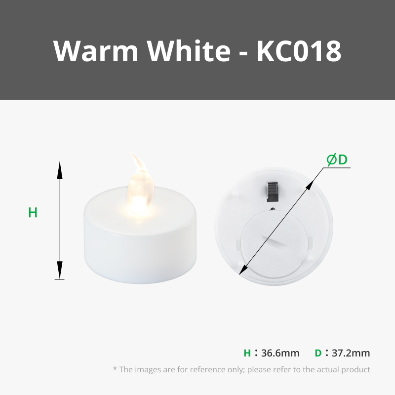 Nến LED Vải Bơm Phồng