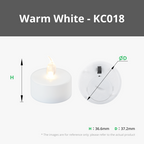 Nến LED Vải Bơm Phồng