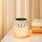 Chậu Cây Decor 3D Tích Hợp Đèn Vàng Ấm